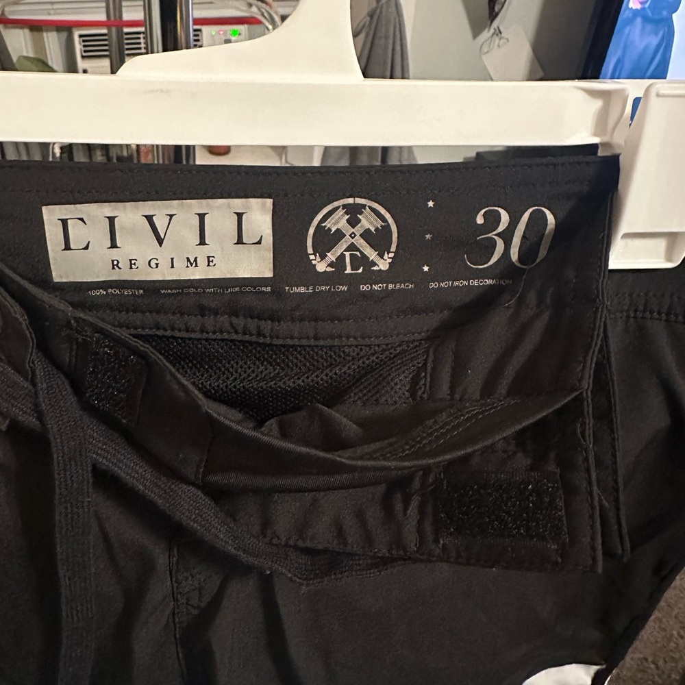 Darc Sport Black and White Board Shorts - Picture 5 of 5